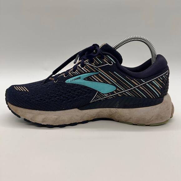 Brooks Adrenaline GTS 19 Road Running Sneaker Shoes Purple Women's 9‎ B (Medium) - Picture 5 of 12